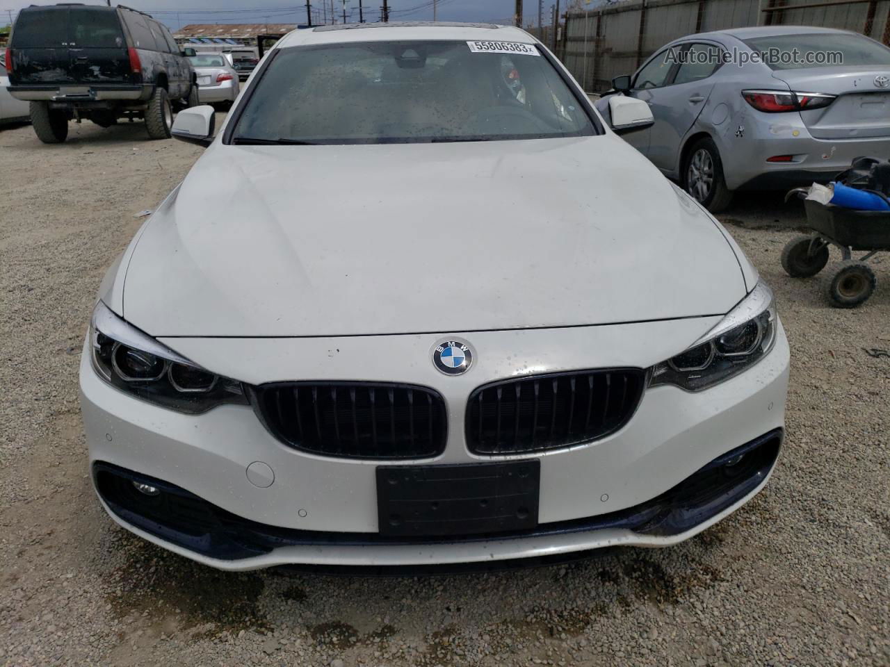 2020 Bmw 430i Gran Coupe White vin: WBA4J1C0XLBU67898