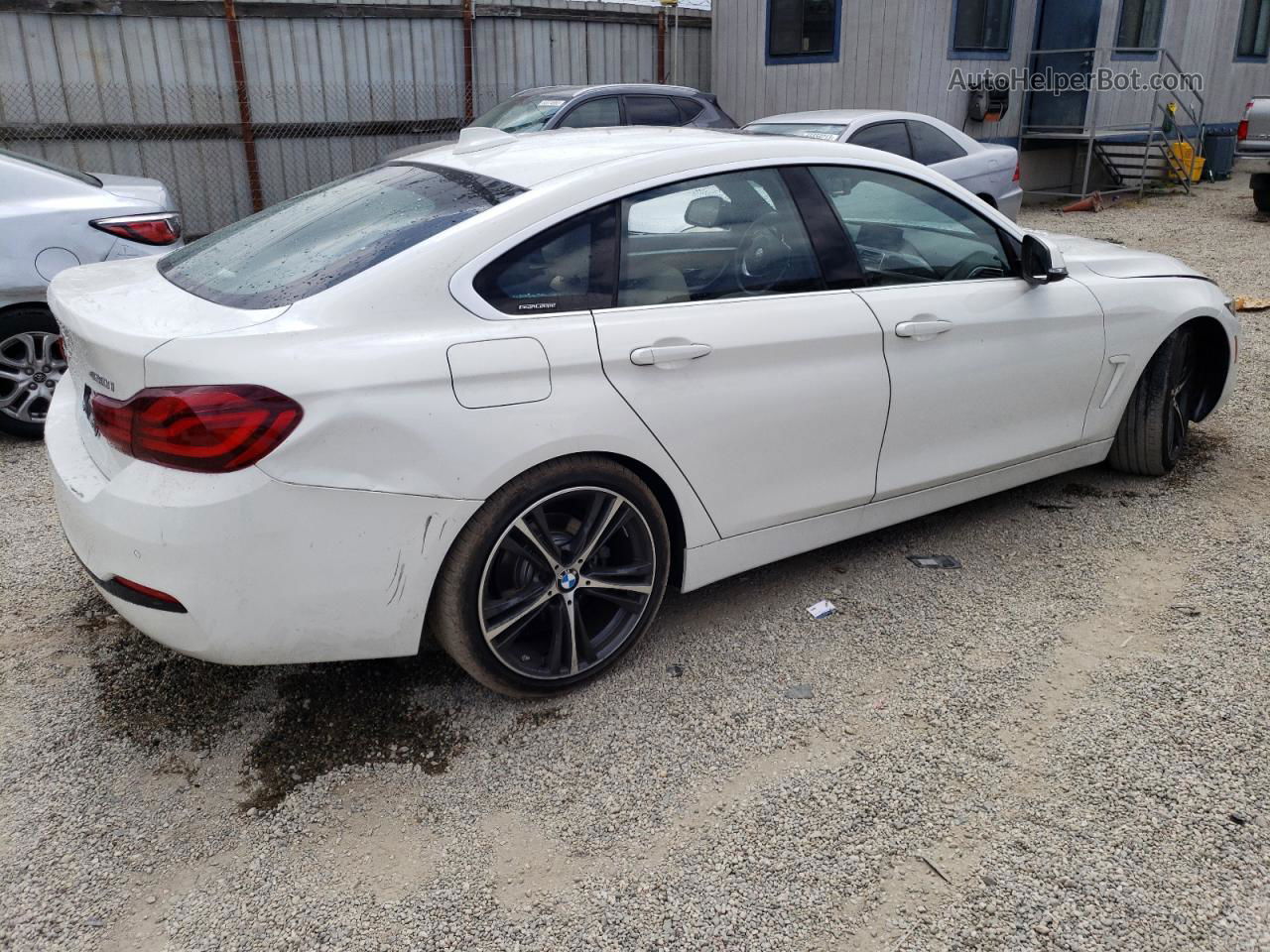 2020 Bmw 430i Gran Coupe White vin: WBA4J1C0XLBU67898