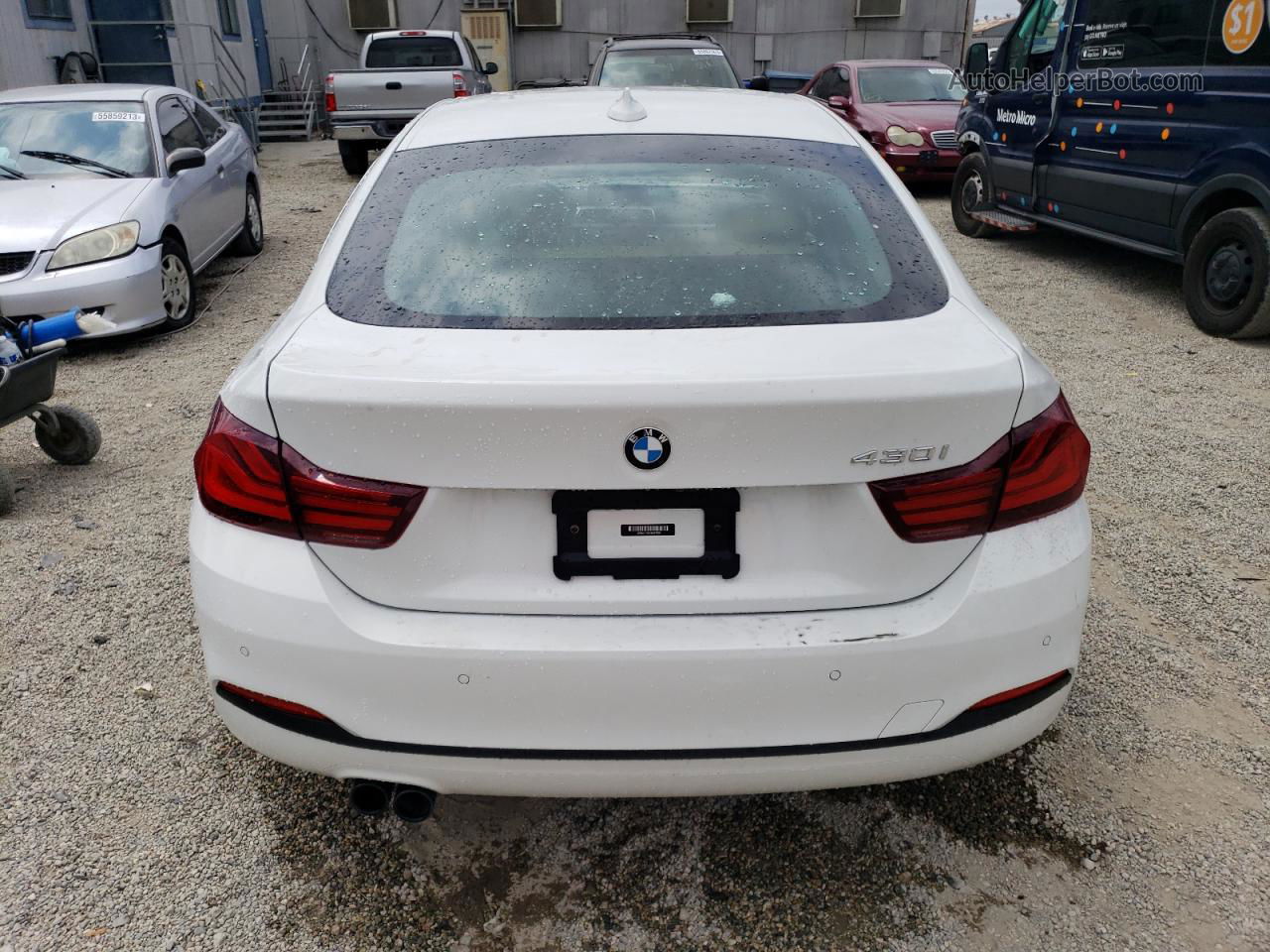 2020 Bmw 430i Gran Coupe White vin: WBA4J1C0XLBU67898