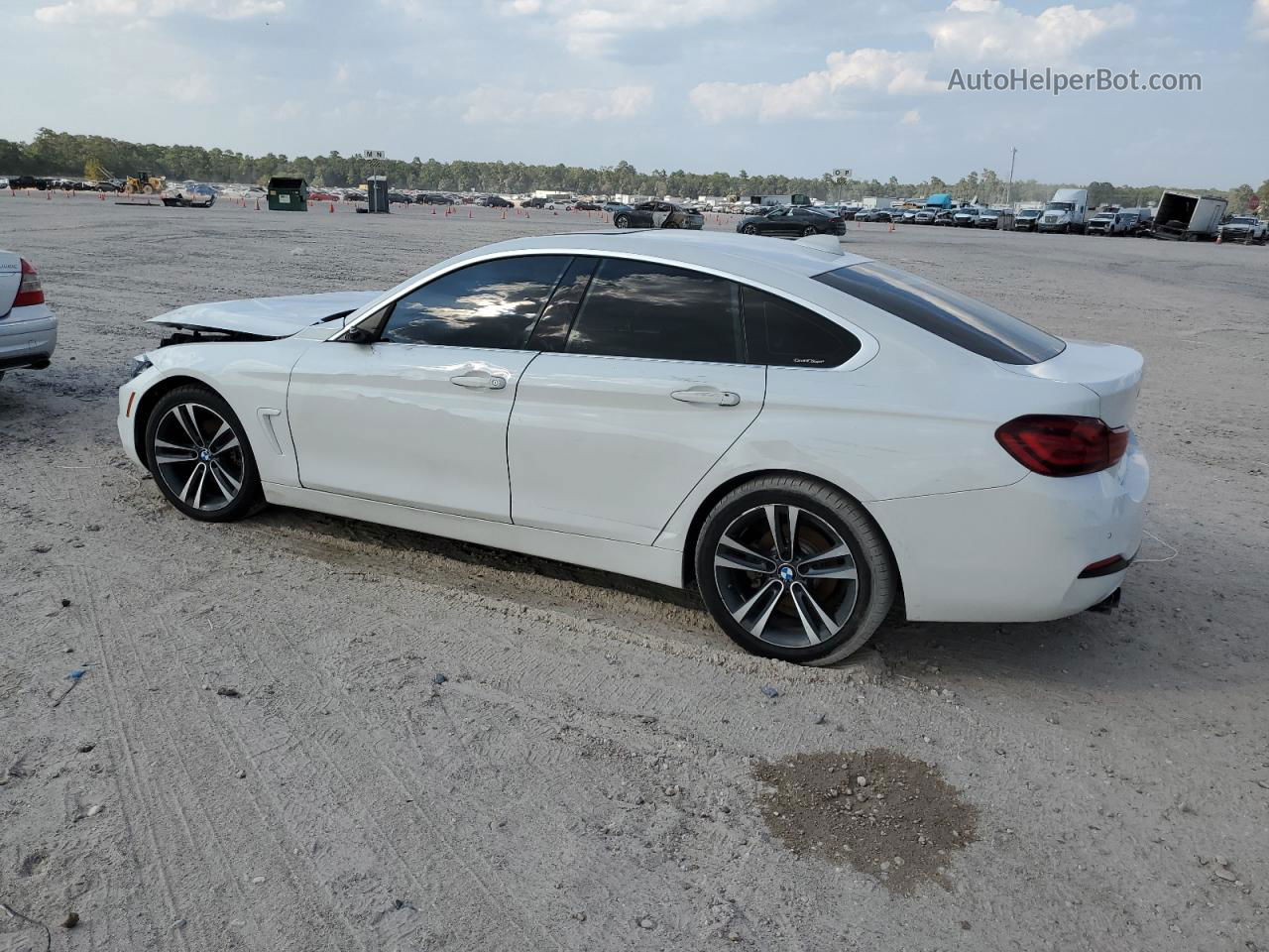 2020 Bmw 430i Gran Coupe Белый vin: WBA4J1C0XLCE07911