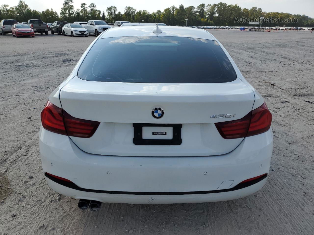 2020 Bmw 430i Gran Coupe Белый vin: WBA4J1C0XLCE07911