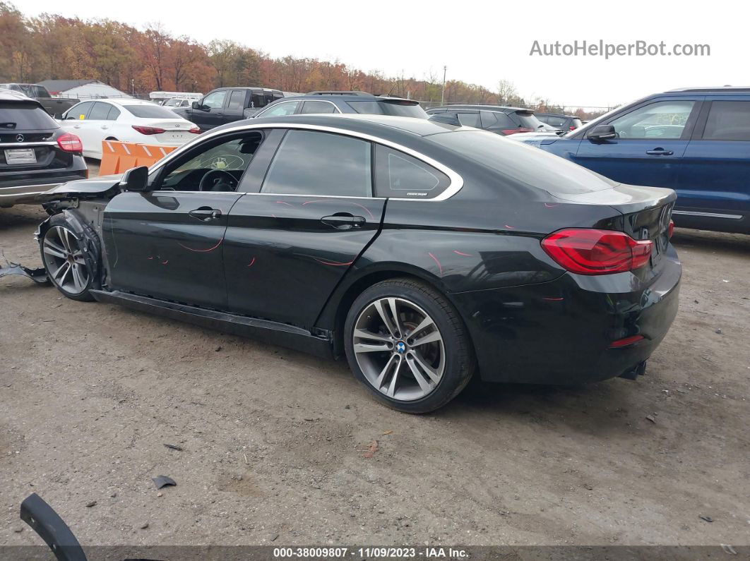 2018 Bmw 430i Gran Coupe Black vin: WBA4J1C50JBG78538