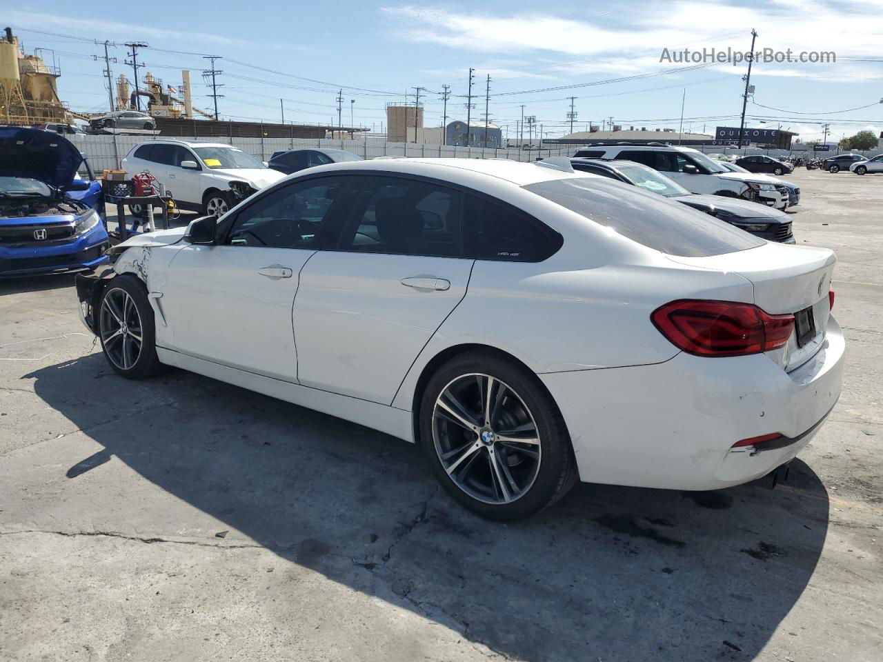 2018 Bmw 430i Gran Coupe White vin: WBA4J1C50JBM11820