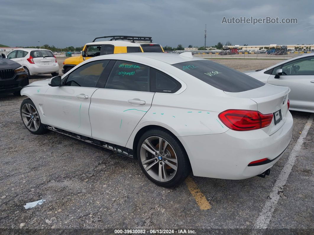 2018 Bmw 430i Gran Coupe   Белый vin: WBA4J1C52JBG80923