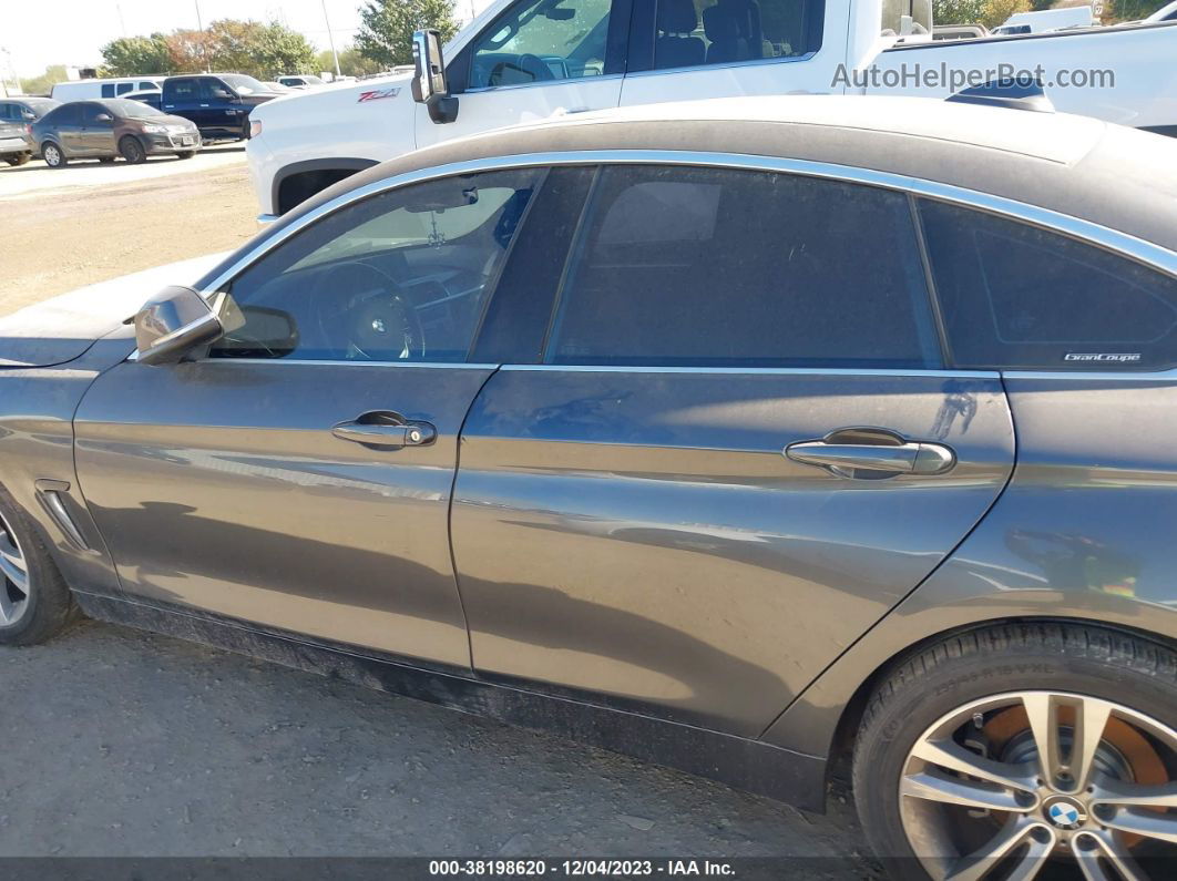 2018 Bmw 430i Gran Coupe Gray vin: WBA4J1C53JBG75777