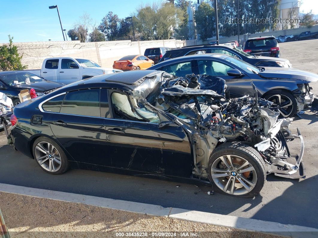 2018 Bmw 430i Gran Coupe   Black vin: WBA4J1C53JBG77528