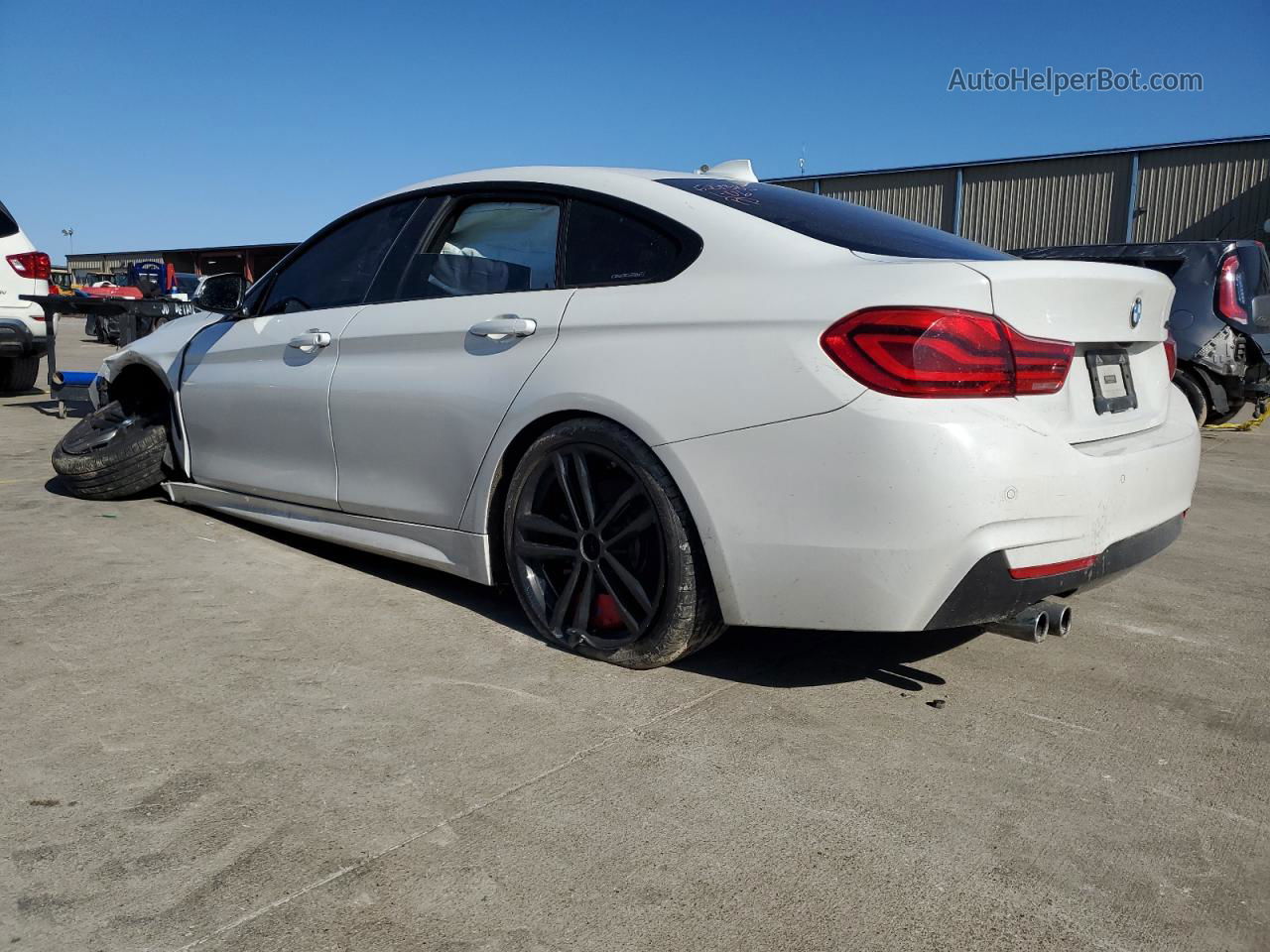 2018 Bmw 430i Gran Coupe White vin: WBA4J1C53JBG79117