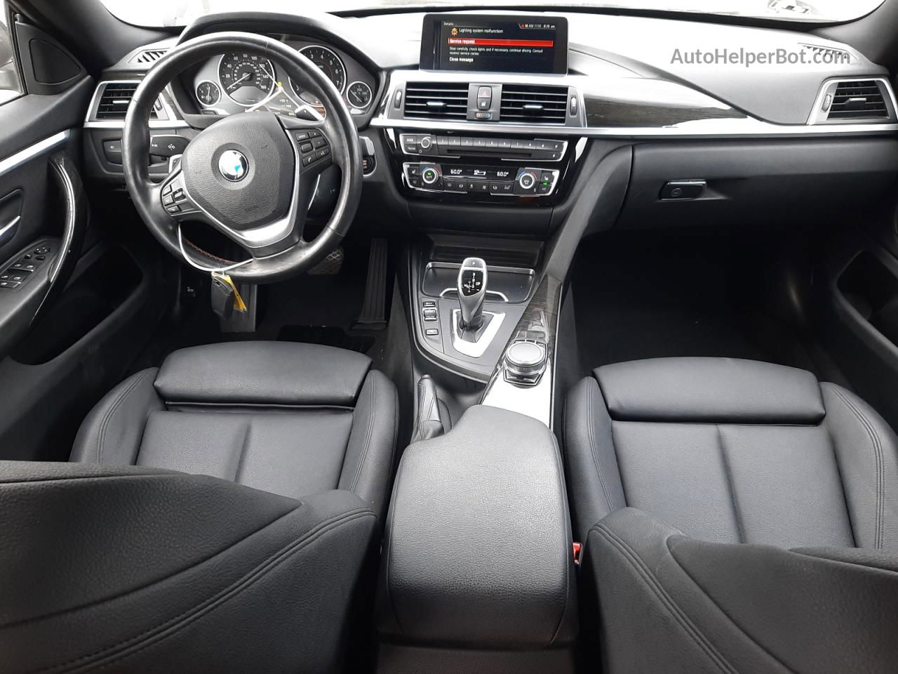 2018 Bmw 430i Gran Coupe Black vin: WBA4J1C53JBG81014