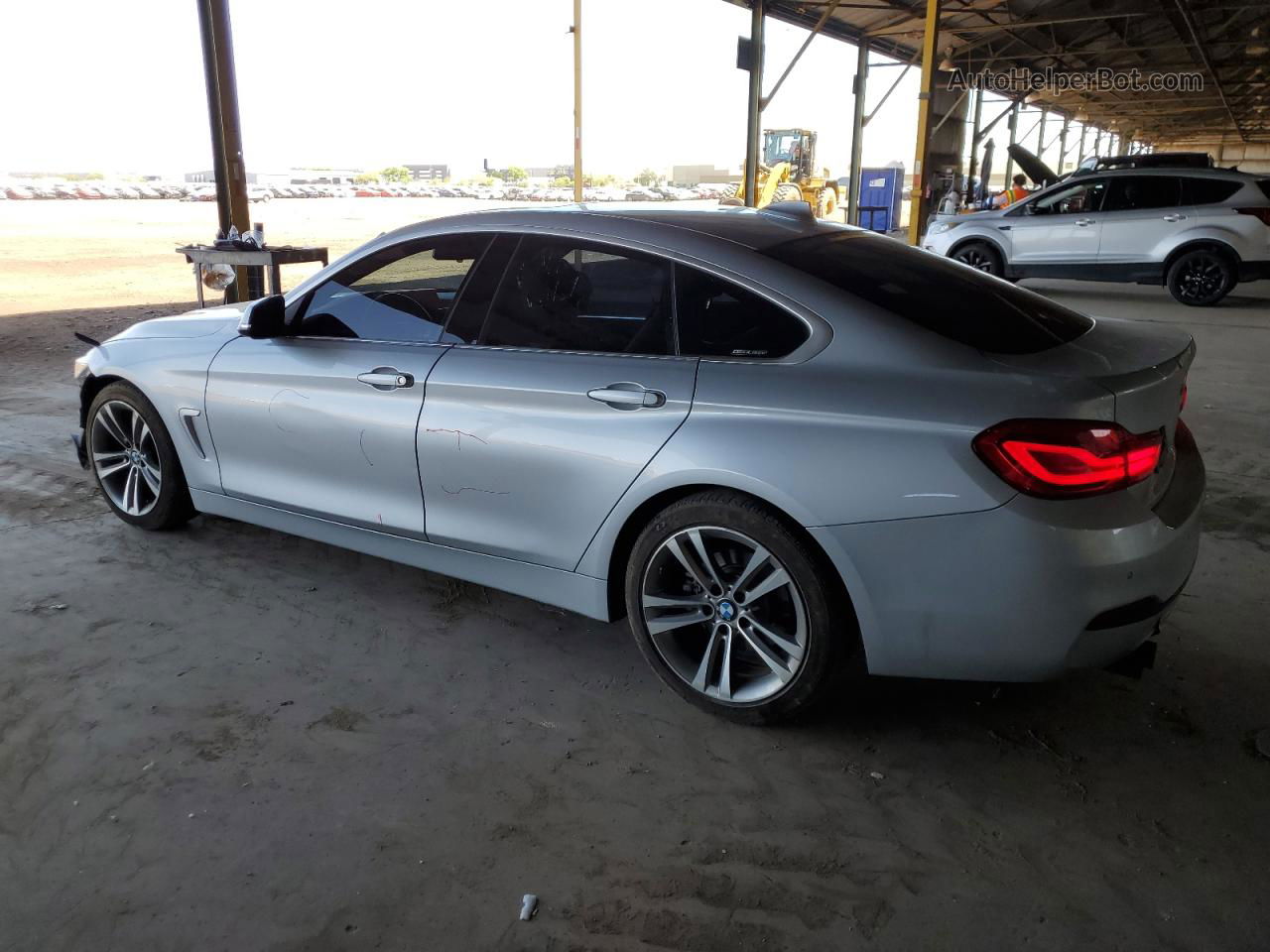 2018 Bmw 430i Gran Coupe Silver vin: WBA4J1C54JBG75674