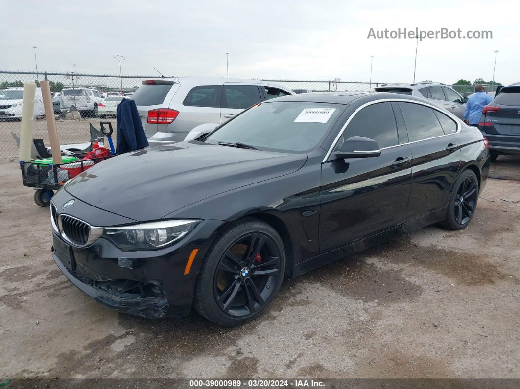 2018 Bmw 430i Gran Coupe   Black vin: WBA4J1C54JBG75870