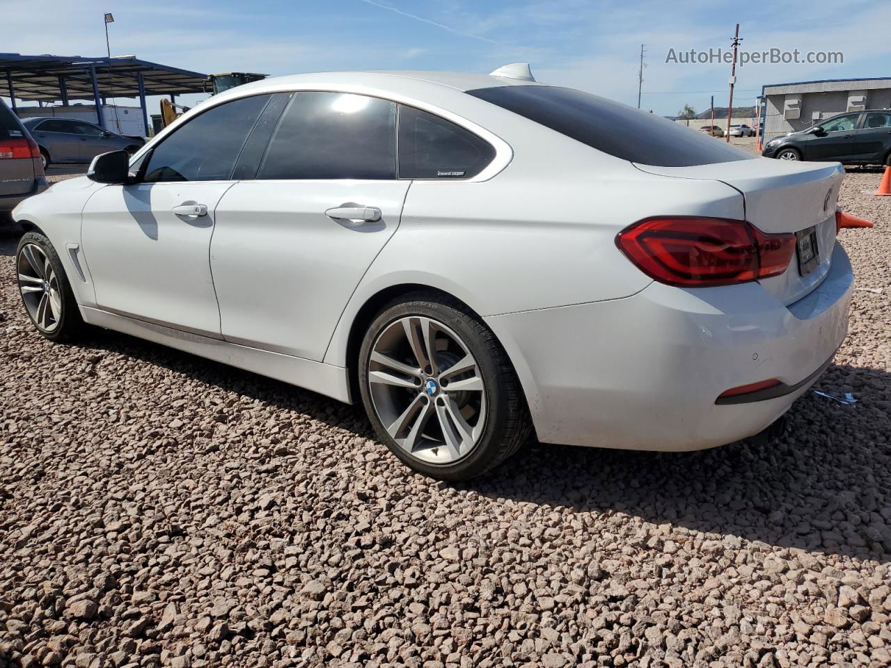 2018 Bmw 430i Gran Coupe White vin: WBA4J1C54JBG76369