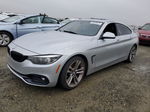 2018 Bmw 430i Gran Coupe Silver vin: WBA4J1C54JBG77084