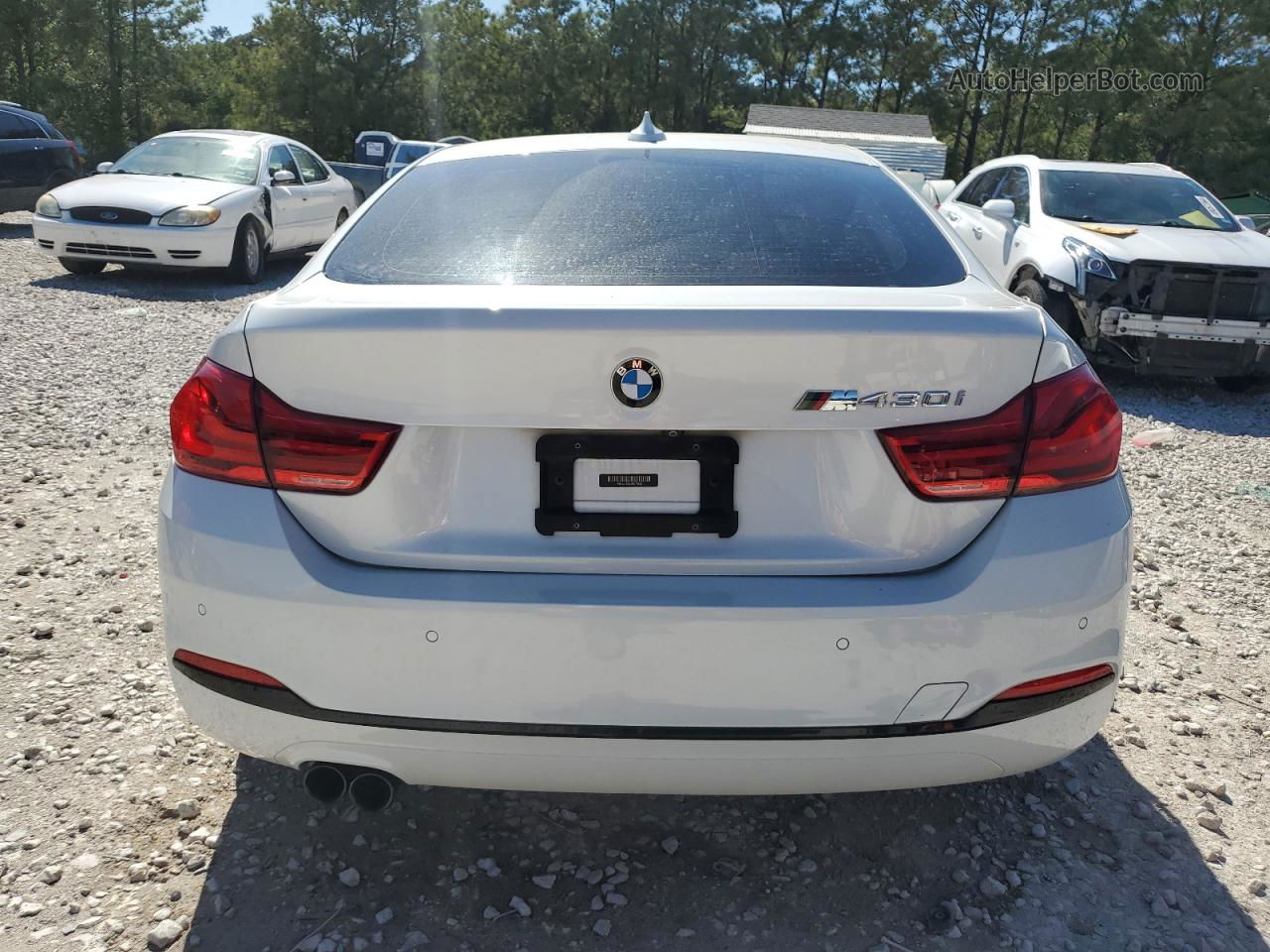 2018 Bmw 430i Gran Coupe White vin: WBA4J1C54JBG78283