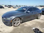 2018 Bmw 430i Gran Coupe Gray vin: WBA4J1C55JBG75537