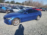 2018 Bmw 430i Gran Coupe Blue vin: WBA4J1C55JBG80513