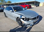 2018 Bmw 430i Gran Coupe   Silver vin: WBA4J1C55JBG80981