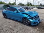 2018 Bmw 430i Gran Coupe Blue vin: WBA4J1C55JBM10436