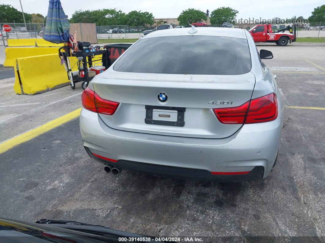 2018 Bmw 430i Gran Coupe   Gray vin: WBA4J1C56JBG79127