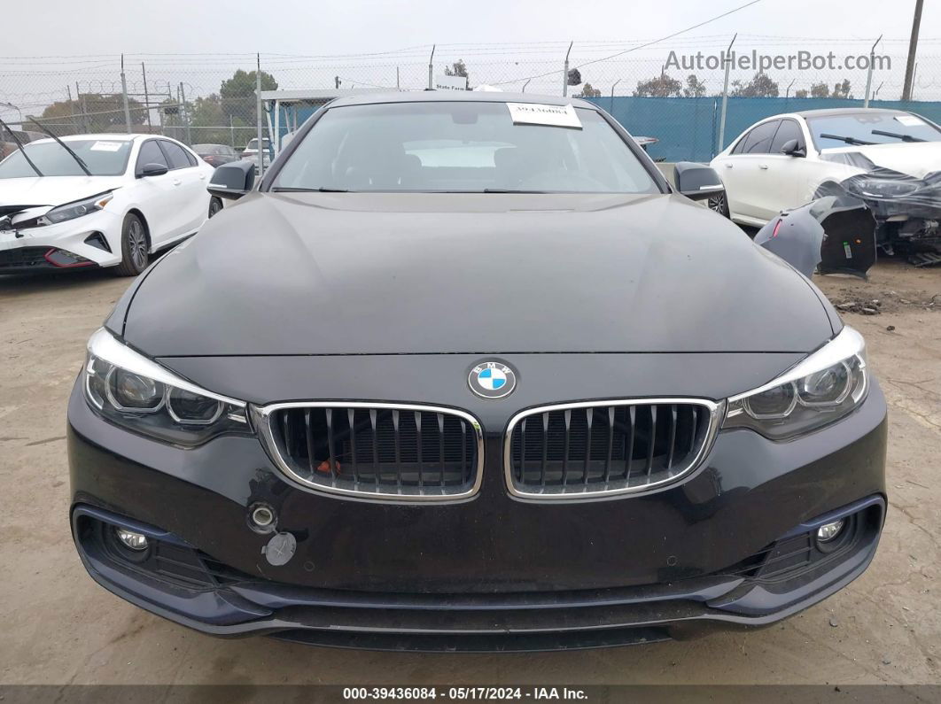 2018 Bmw 430i Gran Coupe   Black vin: WBA4J1C56JBG79791