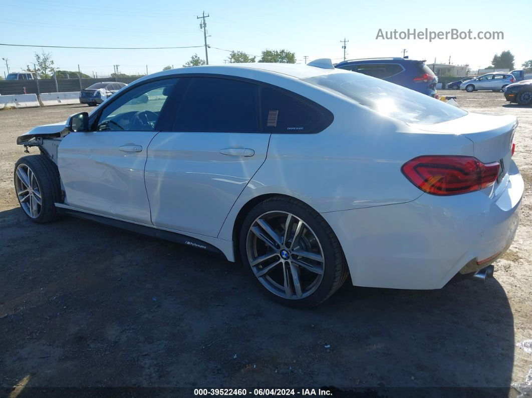 2018 Bmw 430i Gran Coupe   White vin: WBA4J1C56JBG80911