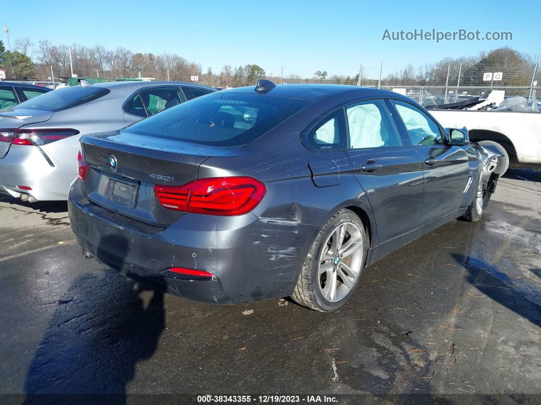 2018 Bmw 430i Gran Coupe   Gray vin: WBA4J1C56JBM10865