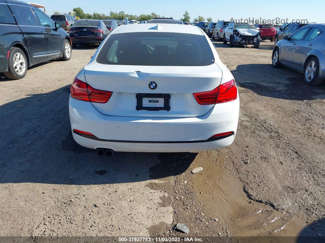 2018 Bmw 430i Gran Coupe White vin: WBA4J1C57JBG77029