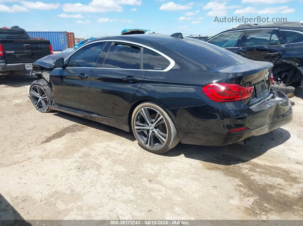 2018 Bmw 430i Gran Coupe   Black vin: WBA4J1C57JBG79086