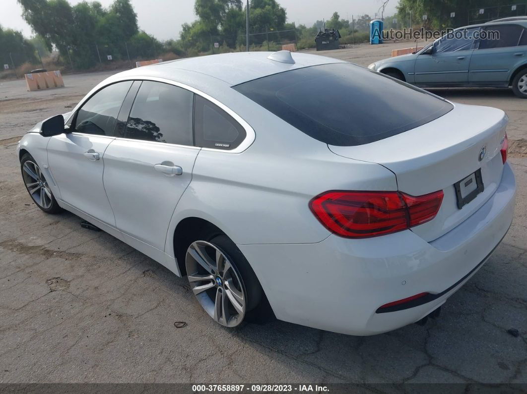 2018 Bmw 4 Series 430i White vin: WBA4J1C57JBG79153