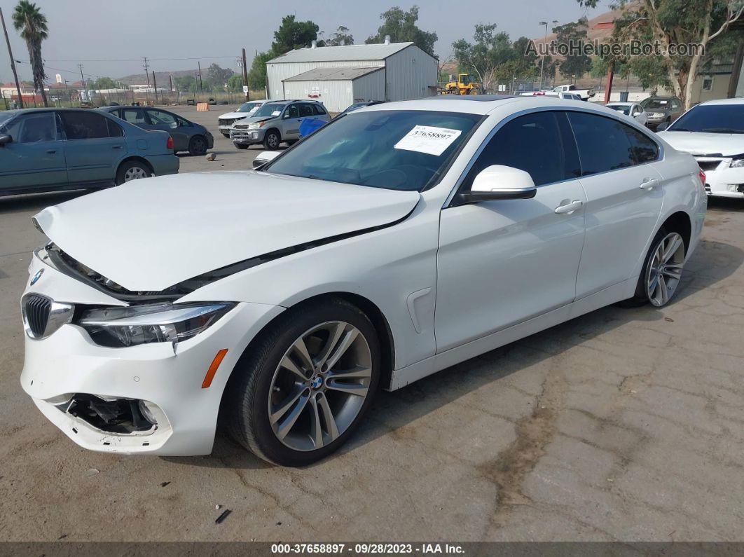 2018 Bmw 4 Series 430i White vin: WBA4J1C57JBG79153