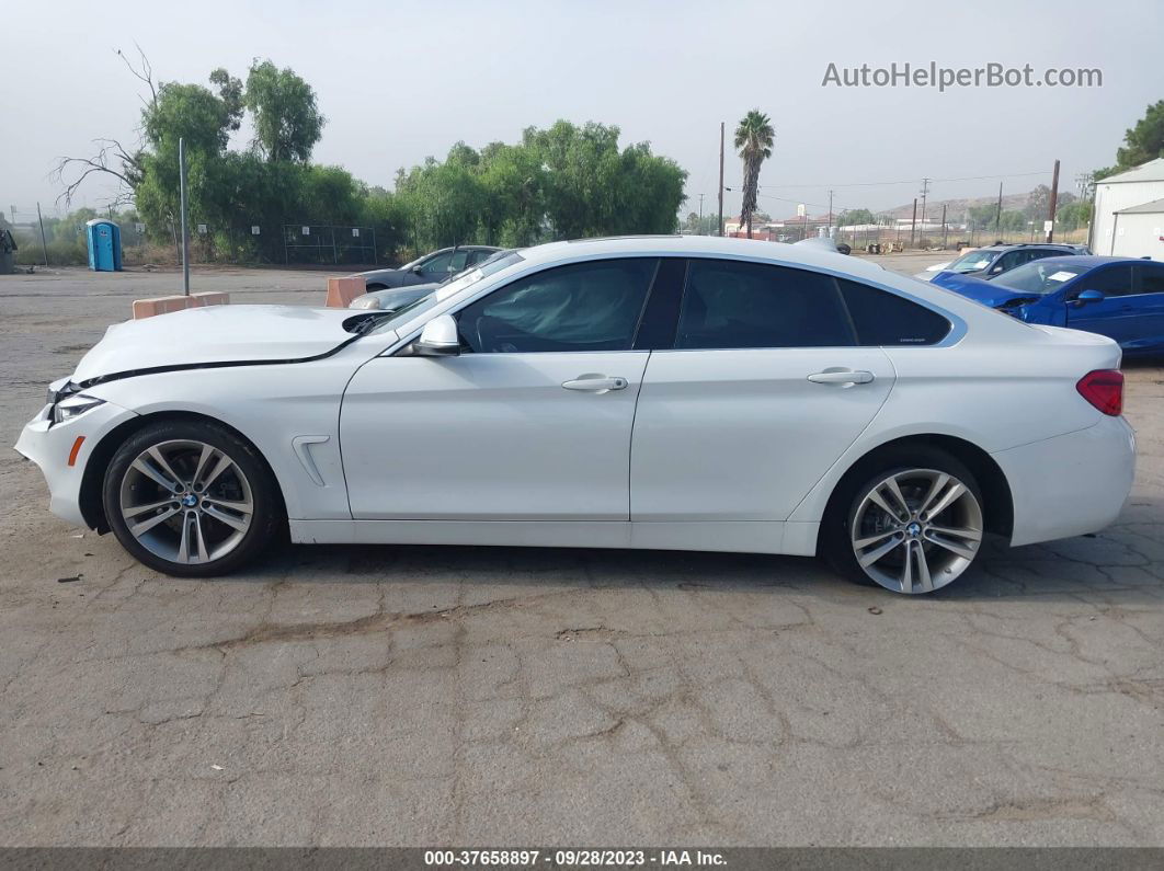 2018 Bmw 4 Series 430i White vin: WBA4J1C57JBG79153