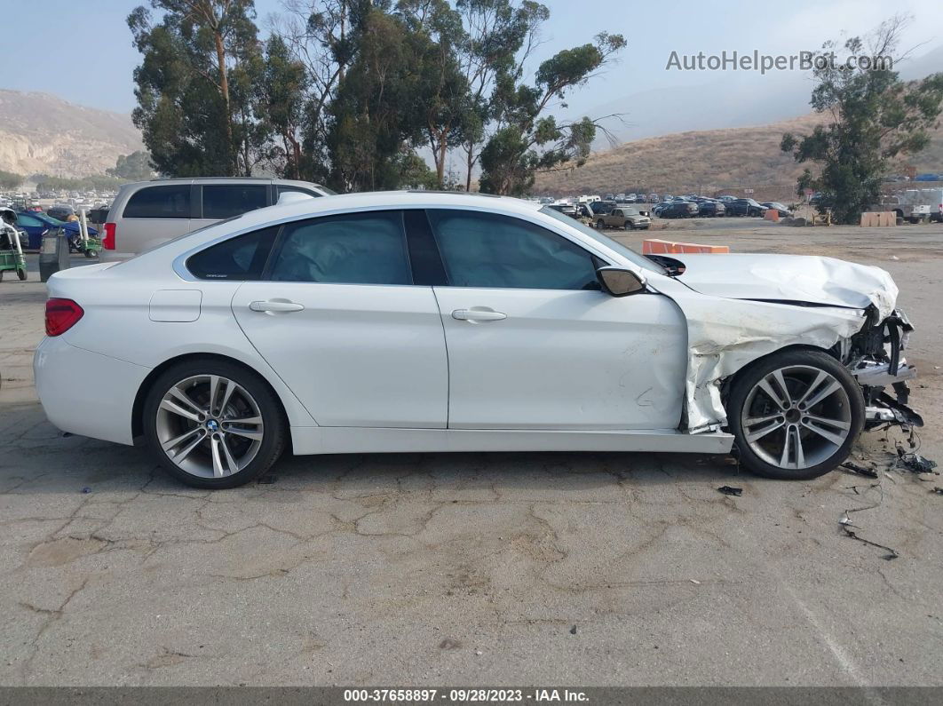 2018 Bmw 4 Series 430i White vin: WBA4J1C57JBG79153