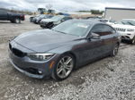 2018 Bmw 430i Gran Coupe Gray vin: WBA4J1C58JBM10415