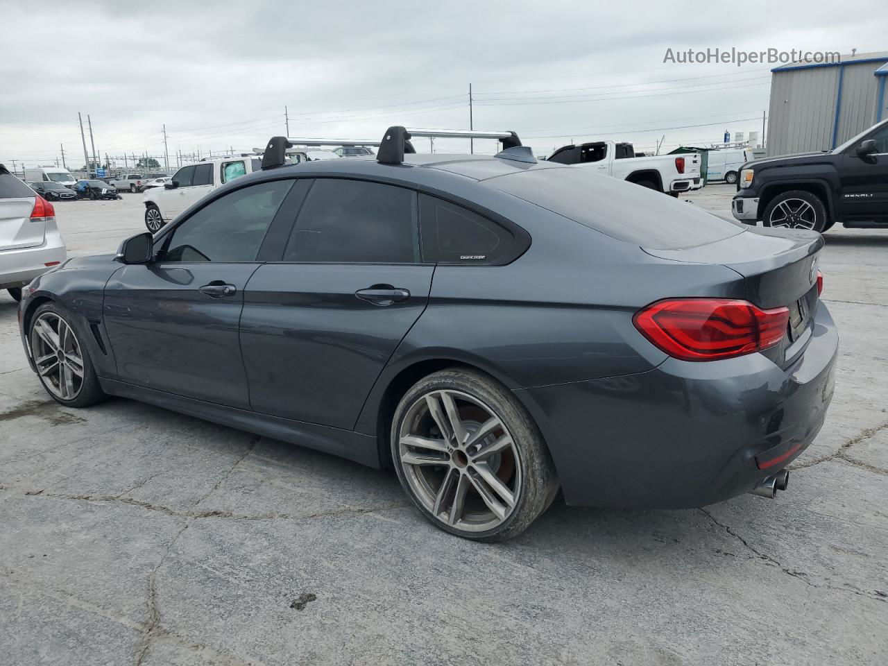 2018 Bmw 430i Gran Coupe Charcoal vin: WBA4J1C59JBA30082