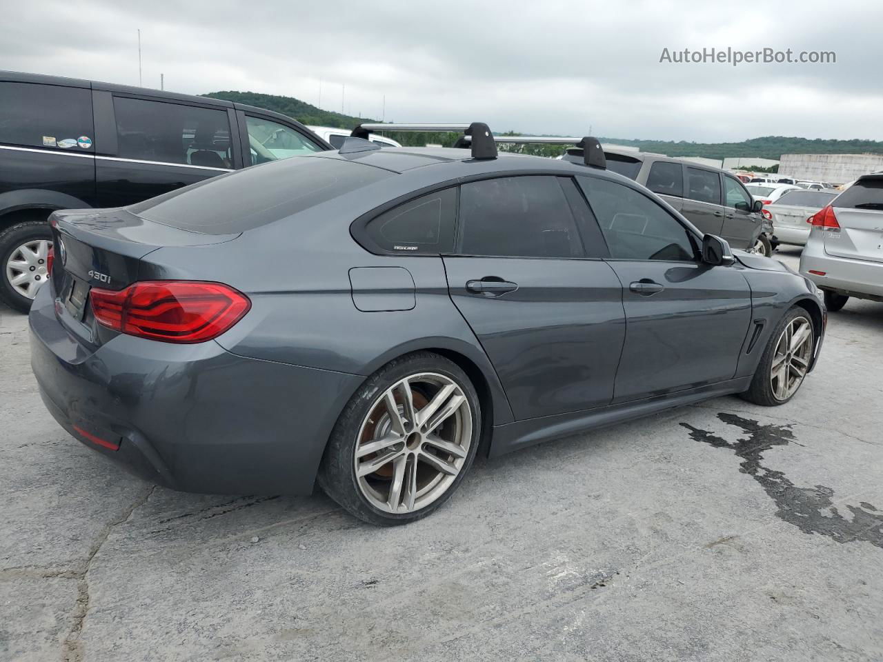 2018 Bmw 430i Gran Coupe Charcoal vin: WBA4J1C59JBA30082