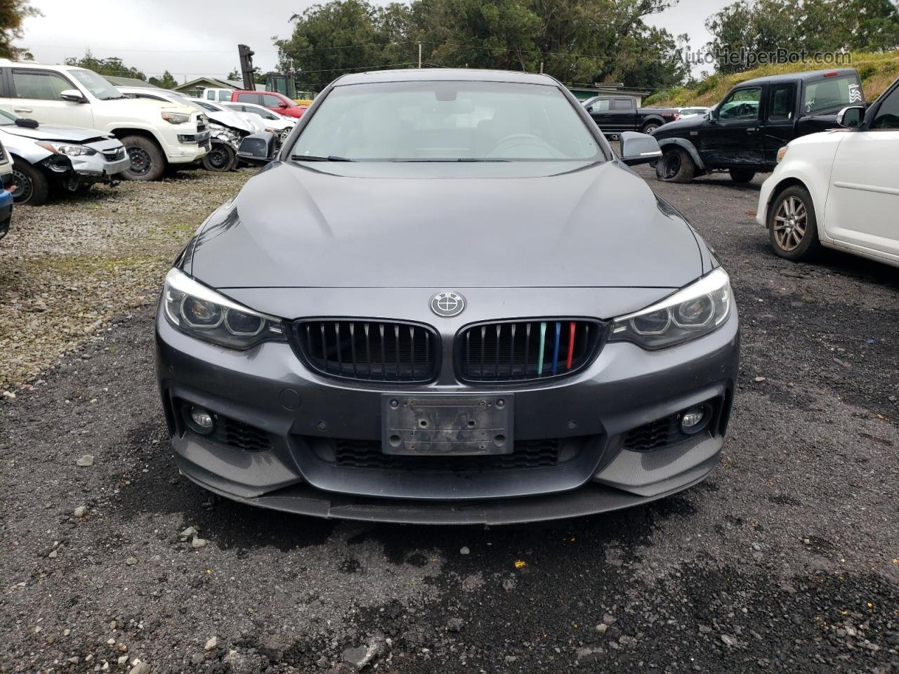 2018 Bmw 430i Gran Coupe Угольный vin: WBA4J1C59JBG75718