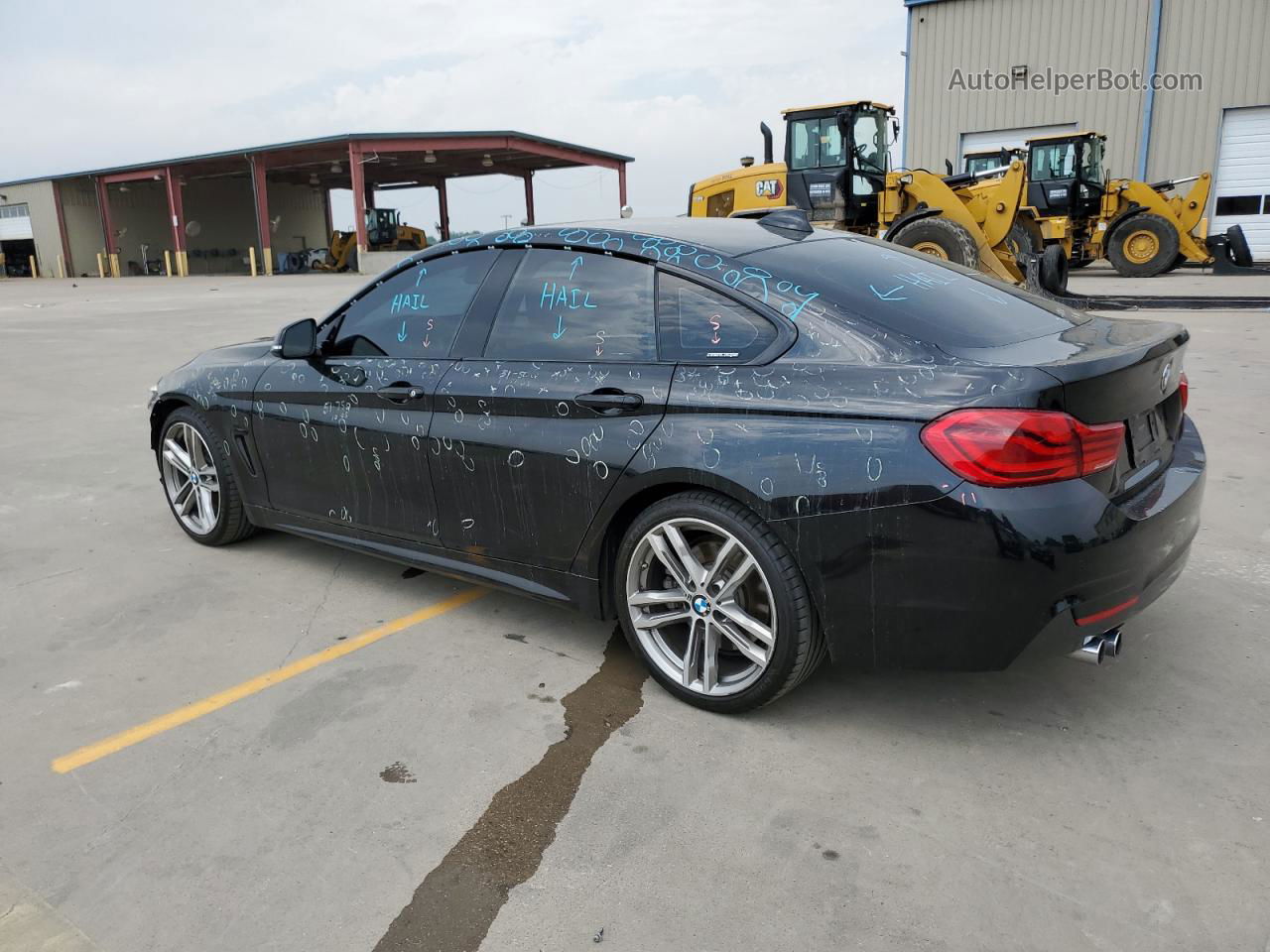 2018 Bmw 430i Gran Coupe Черный vin: WBA4J1C5XJBG75632