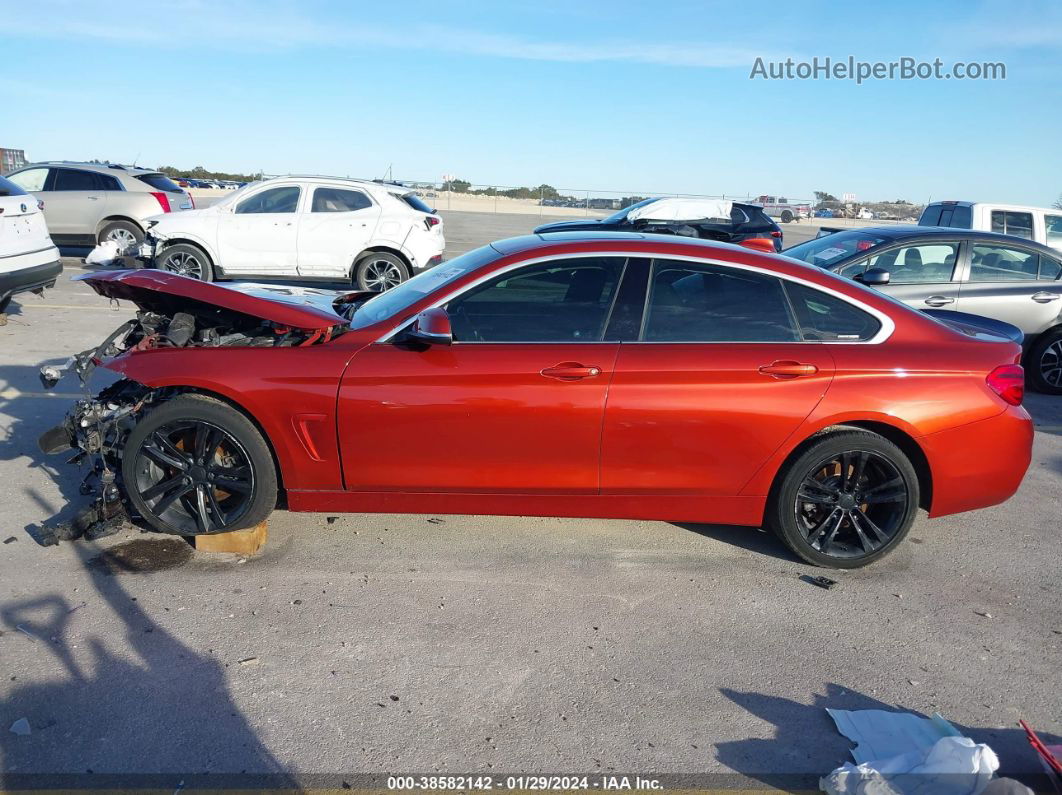 2018 Bmw 430i Gran Coupe   Оранжевый vin: WBA4J1C5XJBG78756