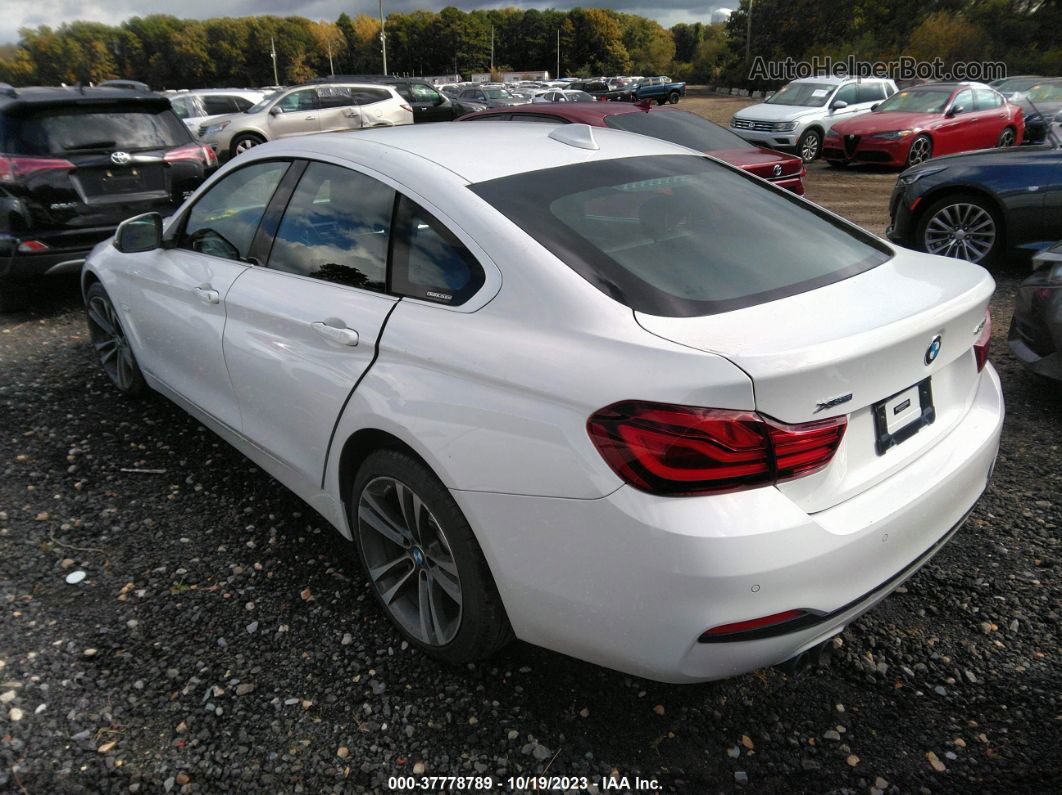 2020 Bmw 4 Series 430i Xdrive White vin: WBA4J3C01LBL11454