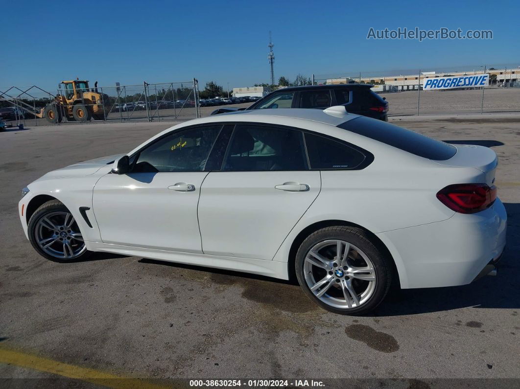 2020 Bmw 430i Gran Coupe Xdrive White vin: WBA4J3C04LBL11867