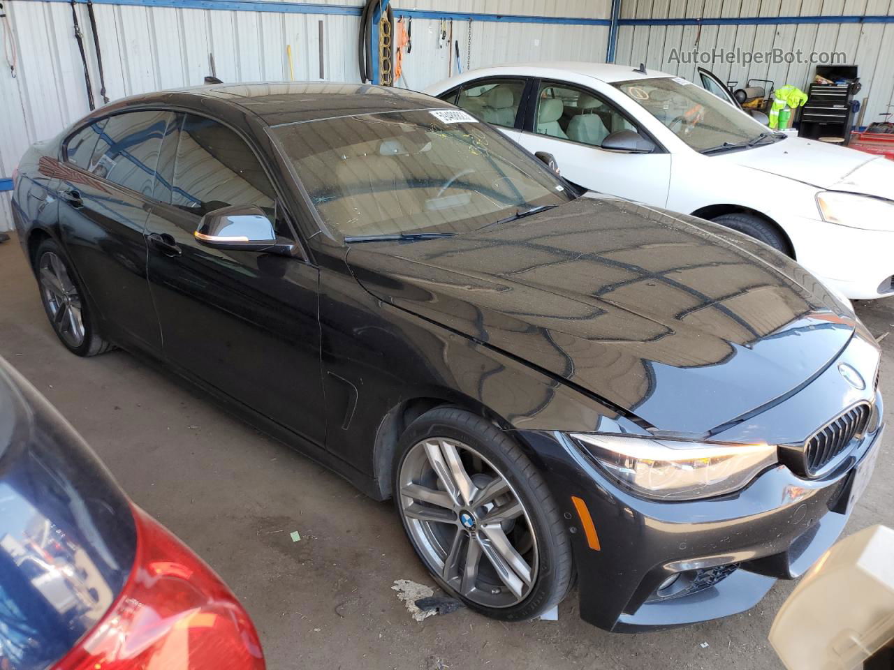 2020 Bmw 430xi Gran Coupe Black vin: WBA4J3C05LBL11425