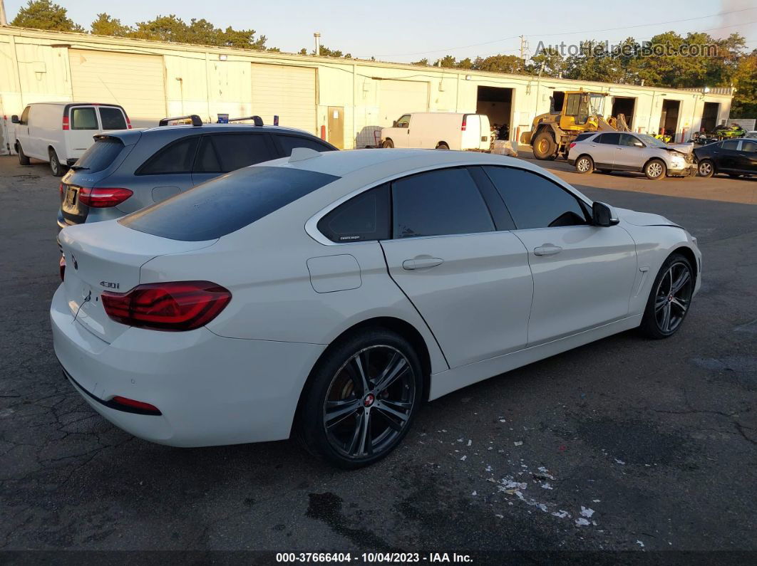 2020 Bmw 4 Series 430i Xdrive Белый vin: WBA4J3C07LCD39515