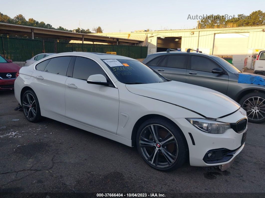 2020 Bmw 4 Series 430i Xdrive Белый vin: WBA4J3C07LCD39515