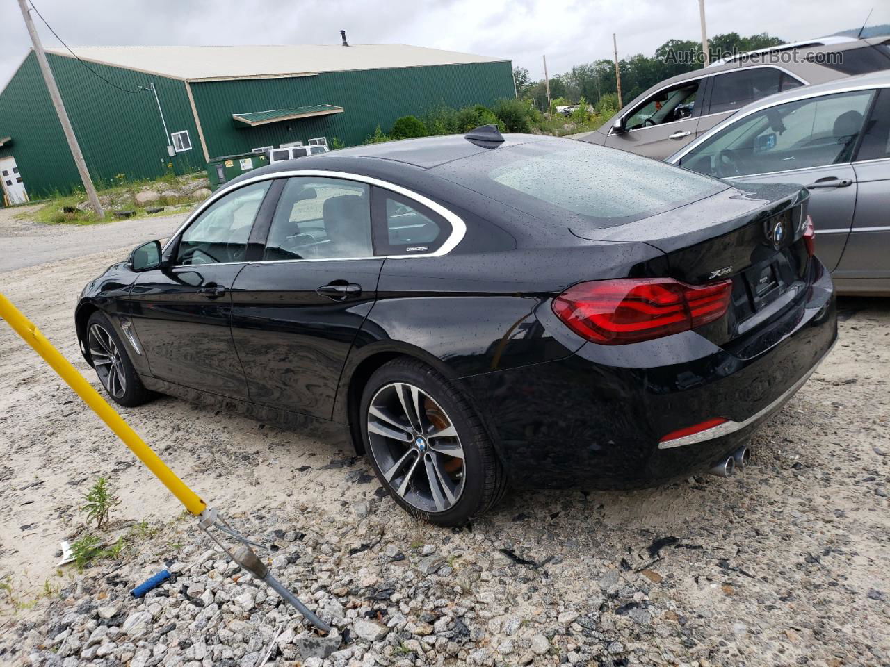 2020 Bmw 430xi Gran Coupe Черный vin: WBA4J3C0XLCD20165