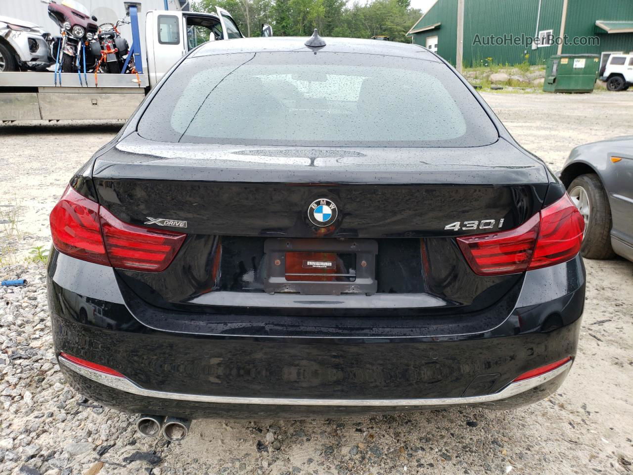 2020 Bmw 430xi Gran Coupe Black vin: WBA4J3C0XLCD20165