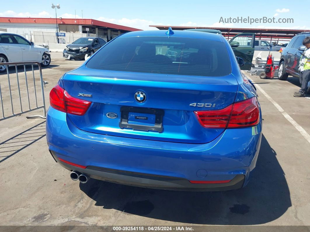 2018 Bmw 430i Gran Coupe Xdrive Blue vin: WBA4J3C50JBG90720