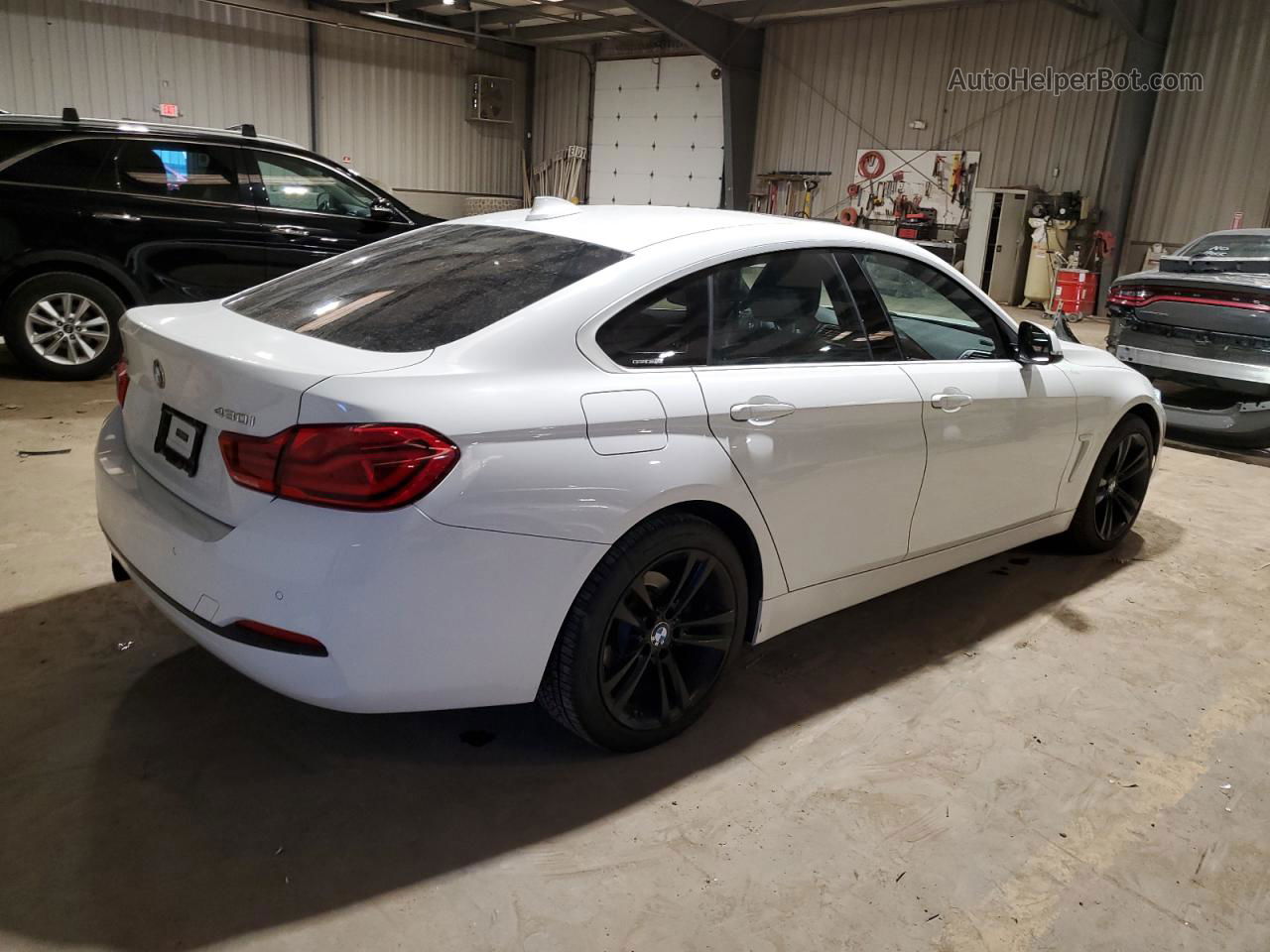 2018 Bmw 430xi Gran Coupe White vin: WBA4J3C50JBG95187