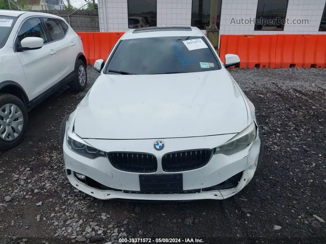 2018 Bmw 430i Gran Coupe Xdrive White vin: WBA4J3C50JBG95299