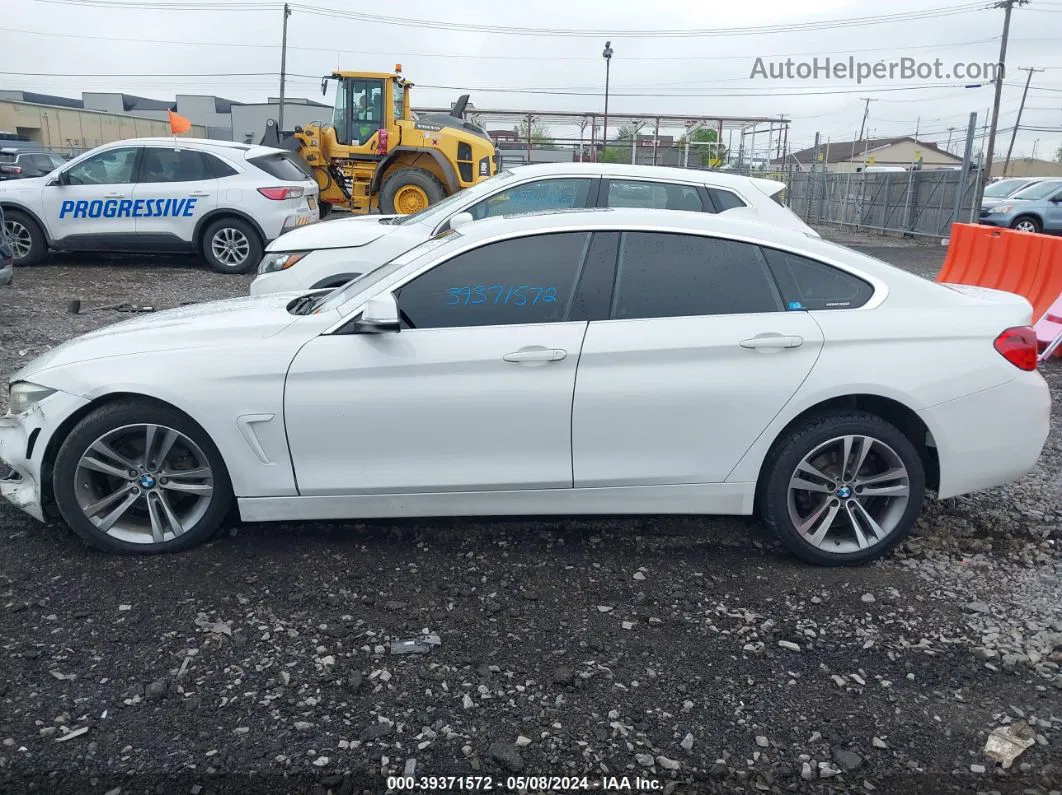 2018 Bmw 430i Gran Coupe Xdrive White vin: WBA4J3C50JBG95299