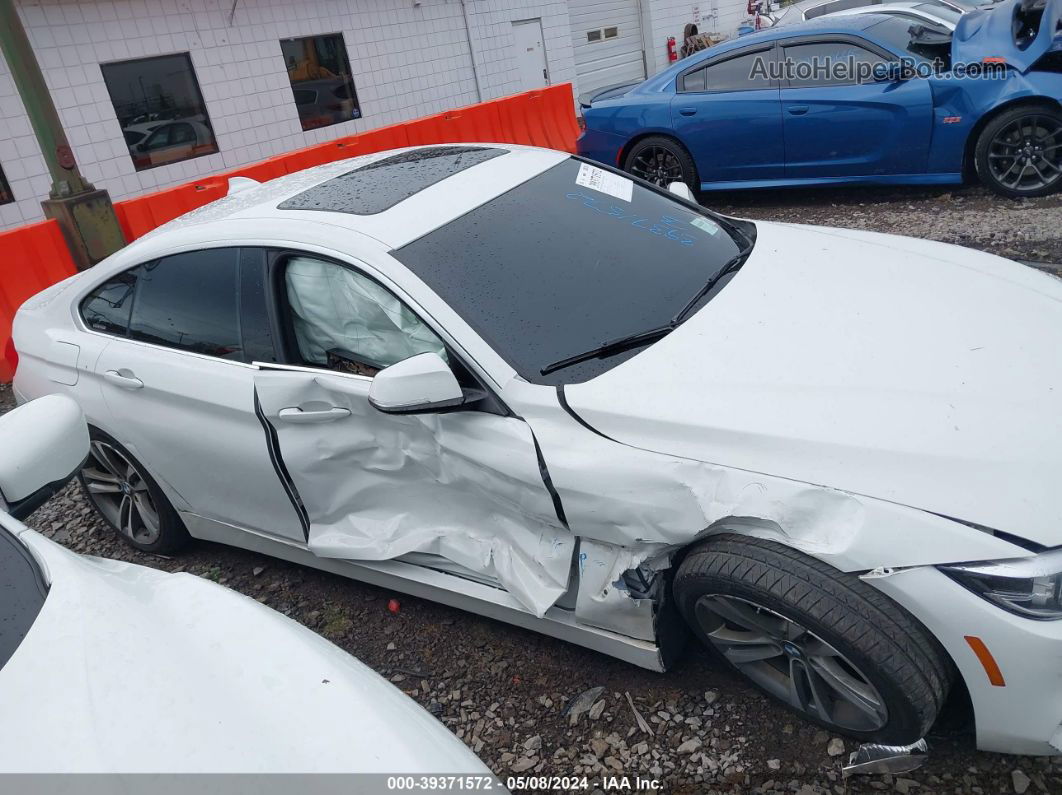 2018 Bmw 430i Gran Coupe Xdrive White vin: WBA4J3C50JBG95299