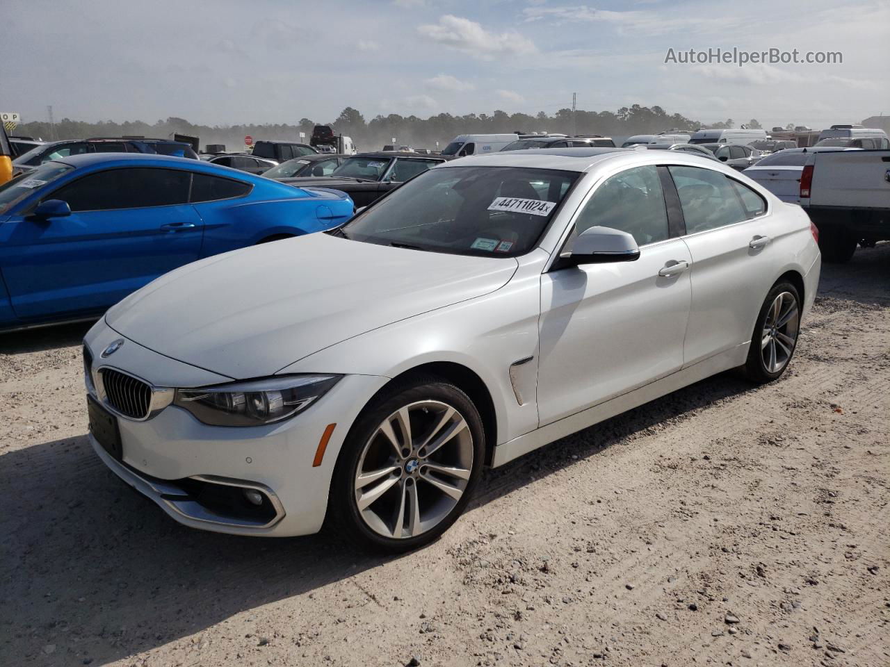 2018 Bmw 430xi Gran Coupe White vin: WBA4J3C50JBG96923